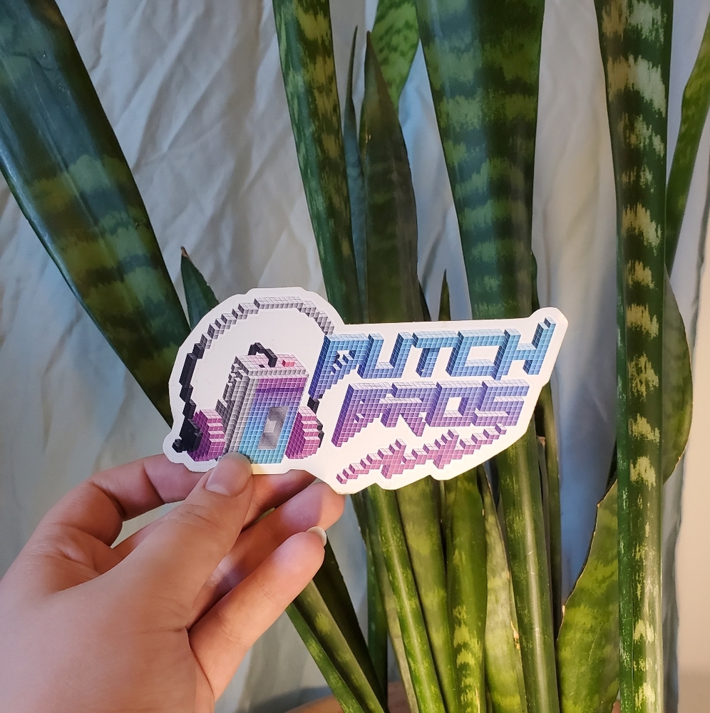 Dutch Bros Pixel Sticker
